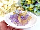 Ametrine Crystal Ring Dish