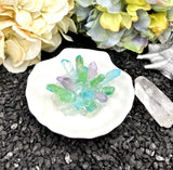 Mermaid Crystal Seashell Ring Holder