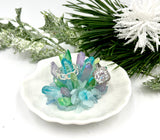 Mermaid Crystal Seashell Ring Holder