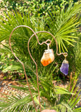 Citrine Copper Wire Plant Stake