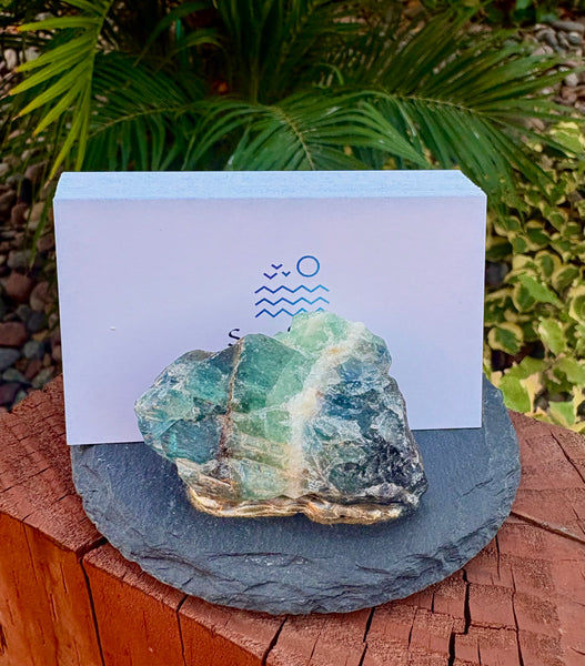 Fluorite Business Card Holder