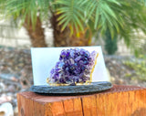 Amethyst Business Card Holder