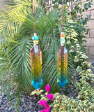 Rainbow Glass Hexagon Suncatcher