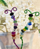 Caterpillar Garden Stake