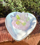 Wicked Jewelry Holder with Pink and Green Quartz