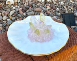 Wicked Jewelry Holder with Pink and Green Quartz