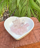 Quartz Heart Ring Holder