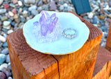 Lavender Quartz Jewelry Dish