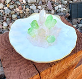 Wicked Jewelry Holder with Pink and Green Quartz