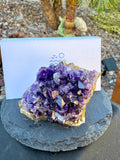 Amethyst Business Card Holder