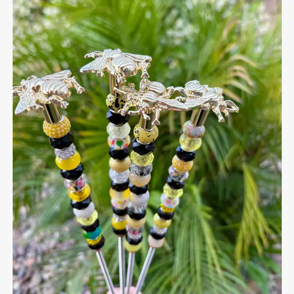 Bumblebee Fairy Garden Stakes